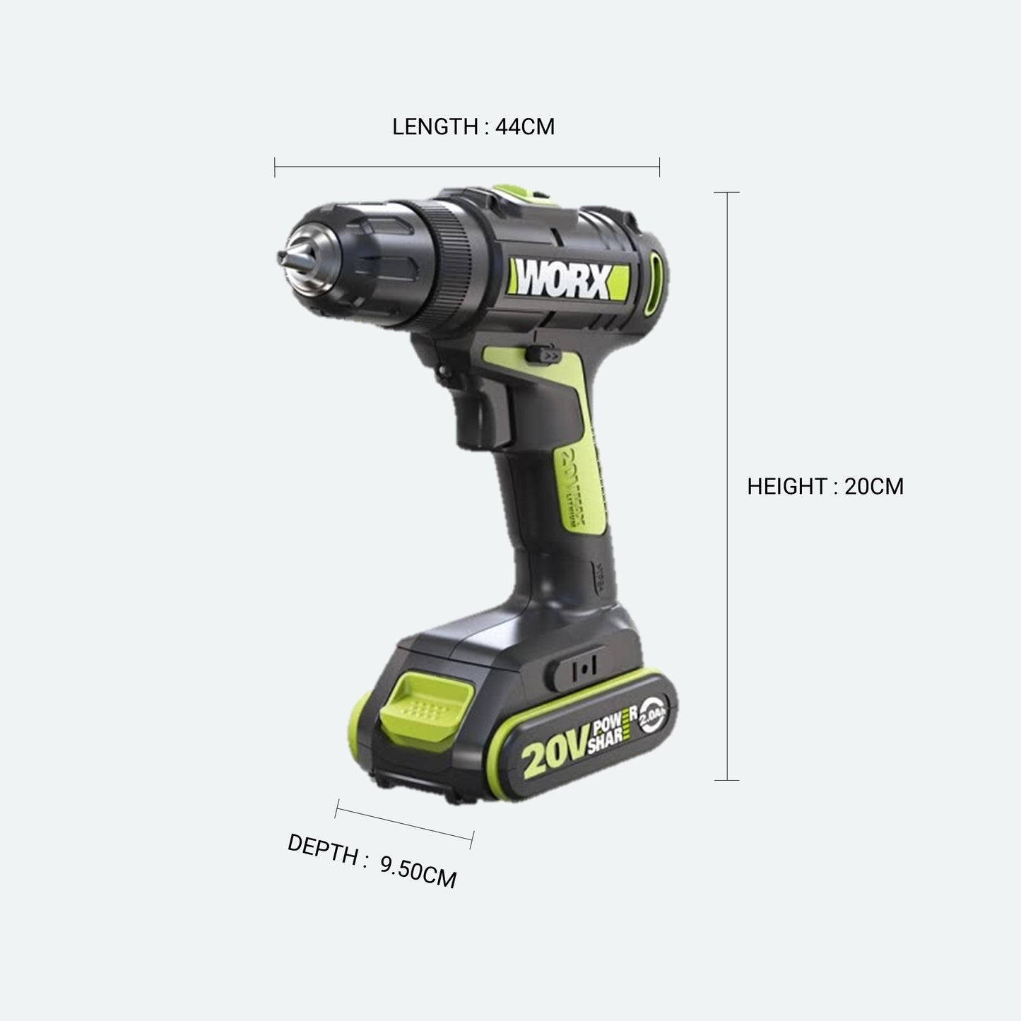 WU172 20V Cordless Drill / Driver