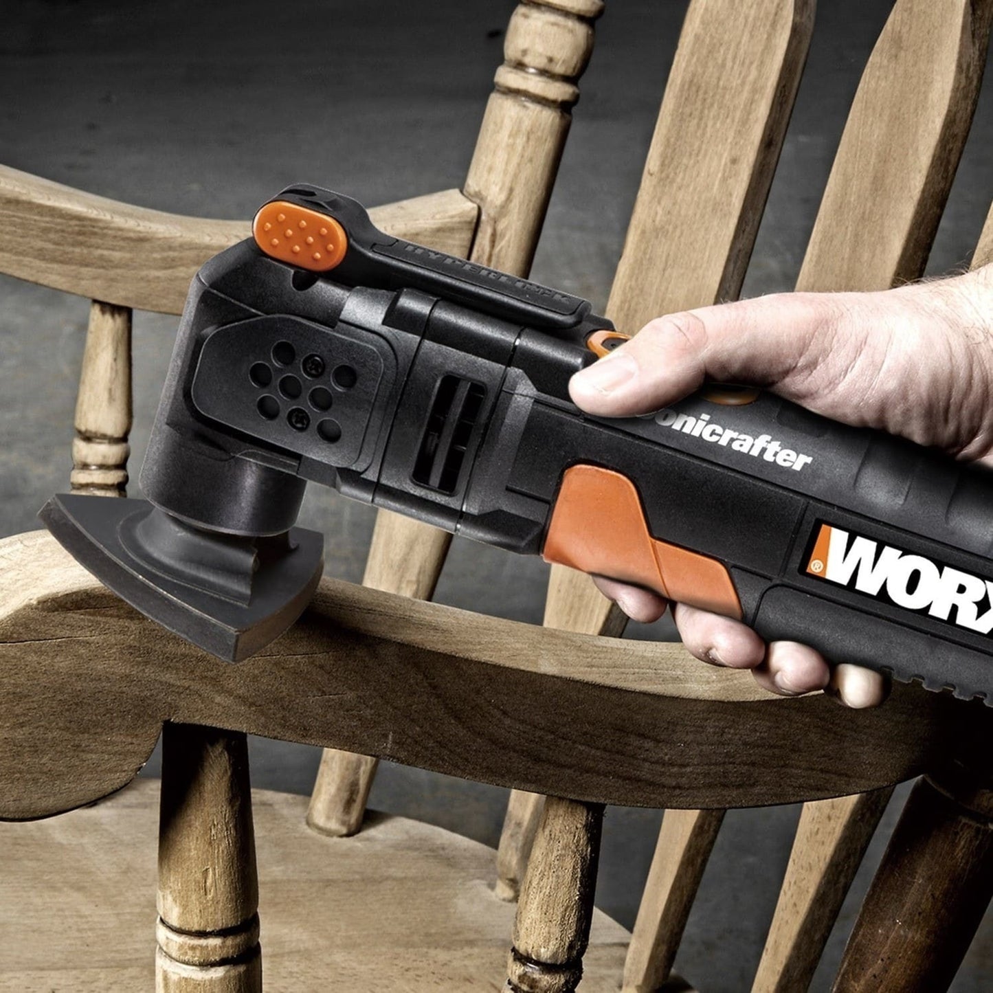 WX679 Corded Universal Hyperlock Oscillating Multi-Tool - Sonicrafter