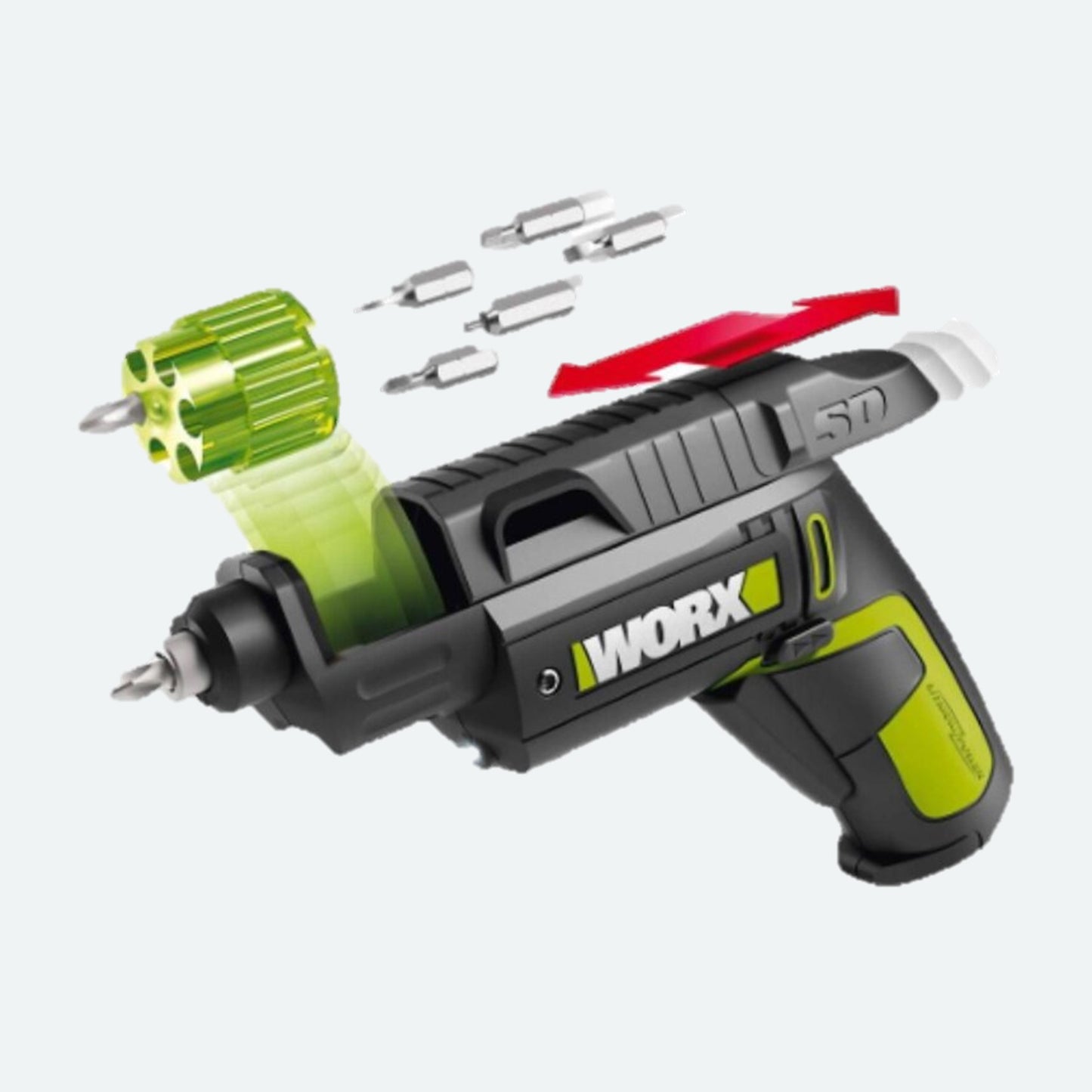 WU254 4V Cordless Multi-bit Screwdriver