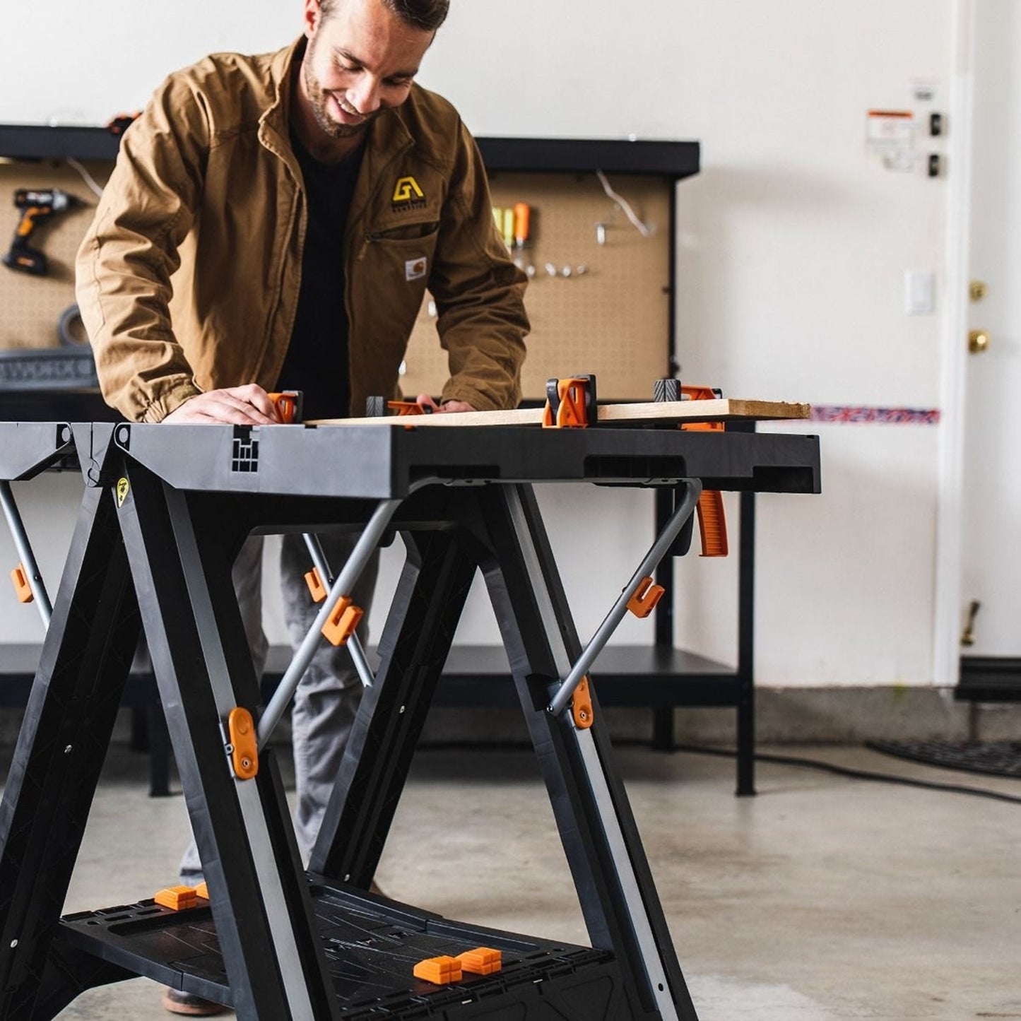 WX051 Pegasus Folding Work Table and Saw Horse